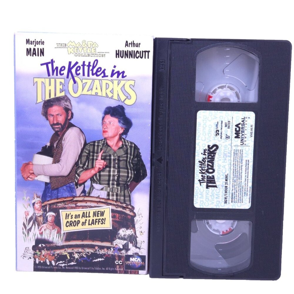 Ma & Pa Kettle in: The Kettles in the Ozarks VHS